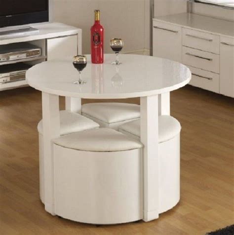 Love the sleek, modern design of the chintaly ebony extension dining table and the fact that you can extend it to seat ten. Dining Table Chairs Leather Stowaway Stools Wood Round ...