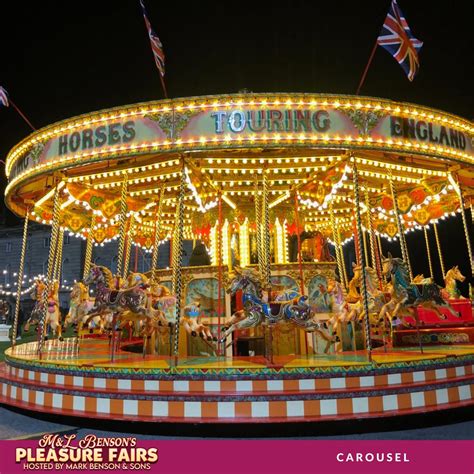 Carousel Ml Pleasure Fairs I In Association With Bensons Fun Fairs