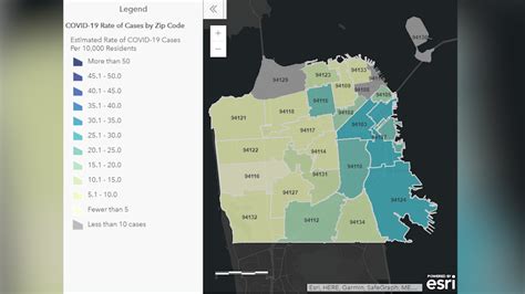 San Francisco Zip Code Map Map Of The World