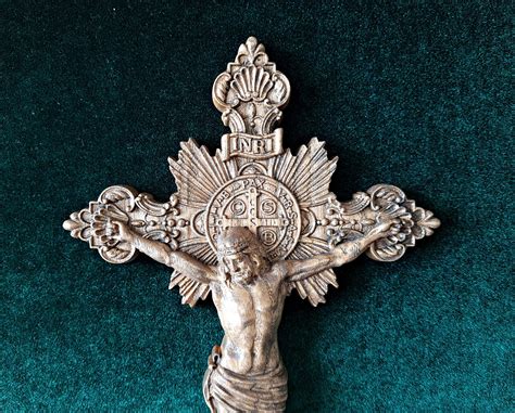Wooden Crucifix Catholic Cross Choose Size 10x57 Up To Etsy Canada