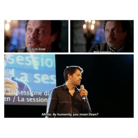 Supernatural Tumblr Textpost Destiel Cockles Dean Winchester Castiel Cas Misha Collins Set