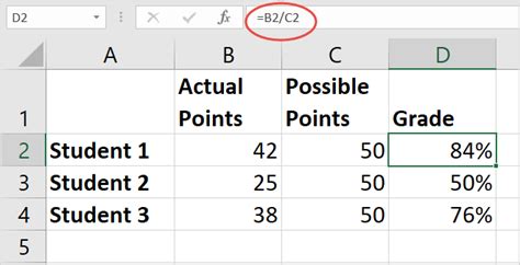 How Percentage Is Calculated In Excel
