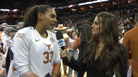 Michella Chester Interviews Logan Eggleston After Texas Volleyball Wins National Title