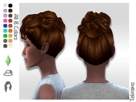Pin By Georgia On 1940s Cc Maxis Match Sims 4 Cc Mom Hairstyles