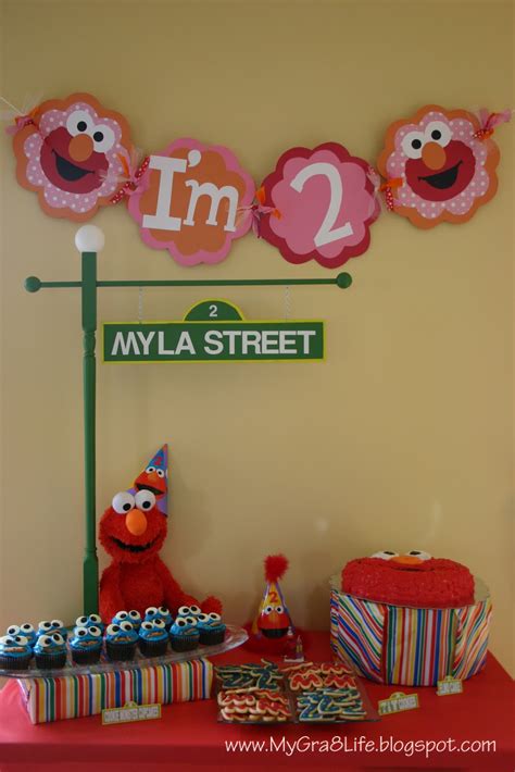 My Gra 8 Life Elmo Party