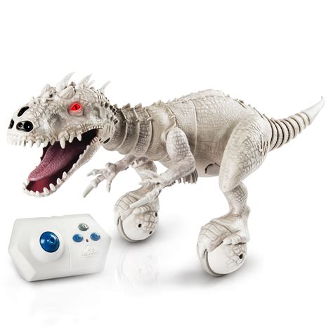 A figure of indominus rex was included in the lego jurassic world set 75919 indominus rex breakout. Zoomer Dino, INDOMINUS REX-Collectible Robotic Edition ...