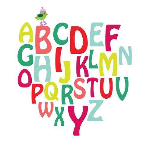 Alphabet Letters A Z Colorful Free Stock Photo Public Domain Pictures