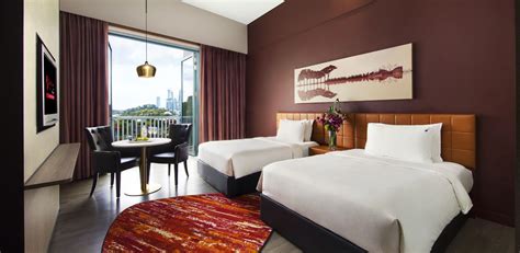 Deluxe Pool View Room Hard Rock® Hotel Singapore Rws