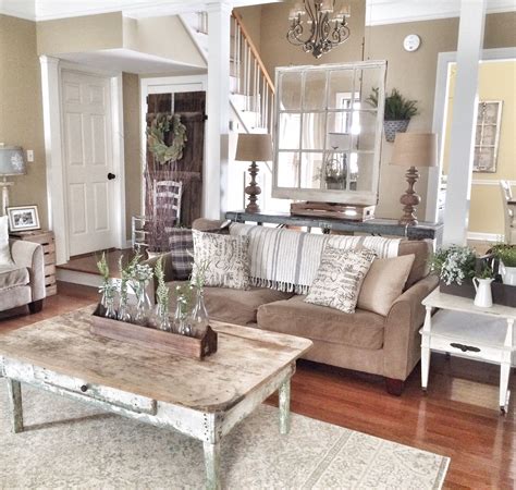 Country Chic Living Room Ideas Living Room Farmhouse Rustic Chic Decor