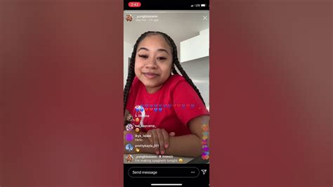 Blasian On Live Cooking For Nle Choppa Youtube