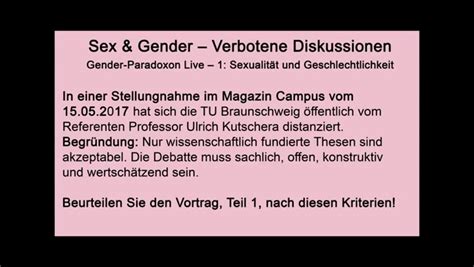 Ulrich Kutschera • Das Gender Paradoxon • Sexualität Und Geschlechtlichkeit • 2017 Ulrich