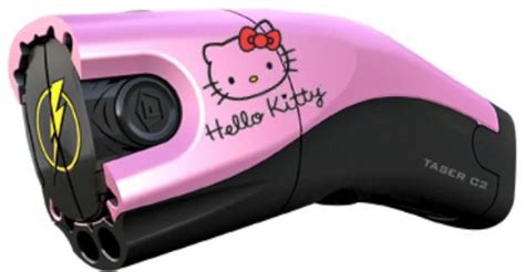 Hello Kitty Taser A Pink Taser With Hello Kitty On It Update — Its