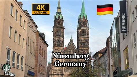 Nuremberg Germany 🇩🇪 Walking Tour In 4k Uhd Part 1 Youtube