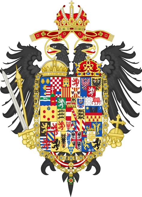 Greater Coat Of Arms Of Joseph Ii Holy Roman Emperorsvg Holy Roman