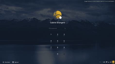 Chrome Os Canary Adds Material Design Lock Screen