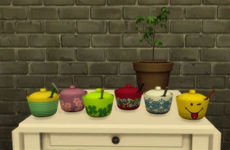 Sugar Pots At Budgie2budgie Sims 4 Updates