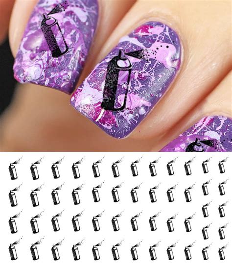 Spray Paint Can Nail Decals Moon Sugar Decals
