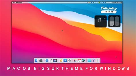 Latest Mac Os Big Sur Theme For Windows 💻🖥 Youtube
