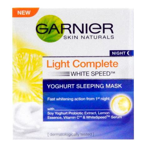 Garnier Skin Naturals Light Complete Night Cream Reviews Price