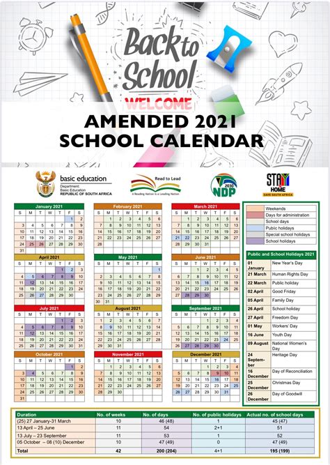 This page contains a national calendar of all 2021 public holidays. 2021 Schools Calendar (Public and Independant) | South ...
