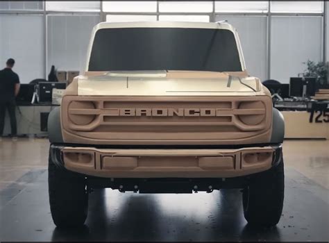 Bronco Concept Clay Model Offers Look At Alternative Design Bronco6g