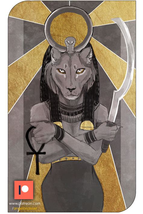 Patreon Monthly Sketch Collection Angela R Sasser Egyptian Cat Goddess Egyptian Art