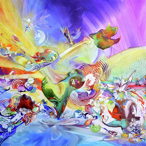 Whimsical Abstraction Joy Painting By Susan Card Fine Art America
