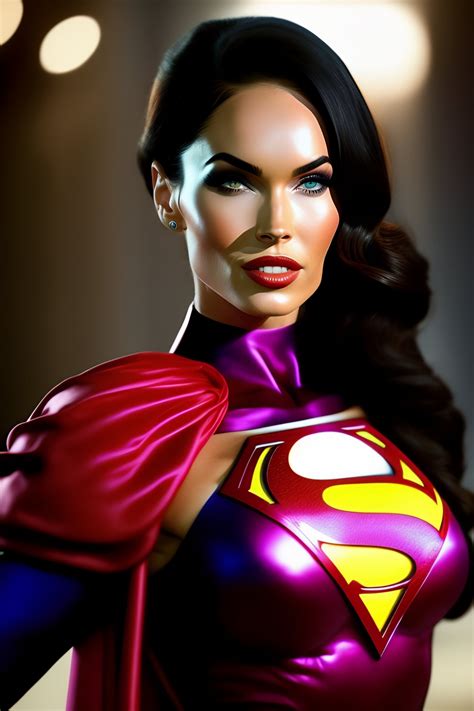Lexica Megan Fox Dressed As Superman