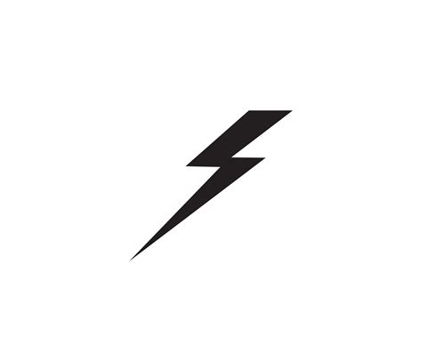 Lightning Logo Icon And Symbol 603854 Vector Art At Vecteezy