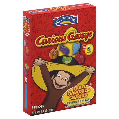 Hill Country Fare Assorted Curious George Fruit Flavored Snacks ‑ Shop