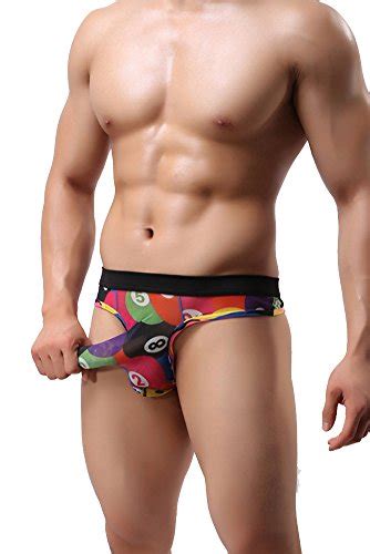 Misseurous Mens Underwear Sexy Long Separate Pouch G String Thong Ball Buy Online In Uae