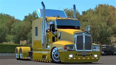 American Truck Simulator Kw T600 134 Tunning Shaneke Game Youtube