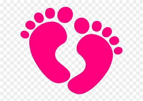 Baby Feet Clip Art At Clker Baby Feet Clipart Free Transparent Png