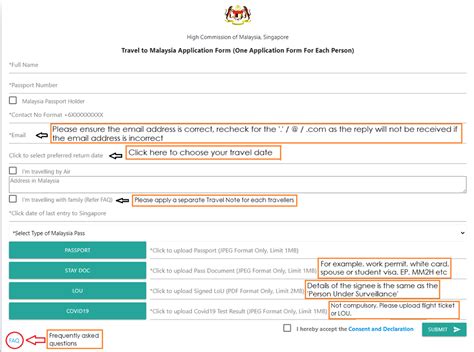 Visitors to malaysia must obtain a visa from one of the malaysian diplomatic missions unless they are a electronic travel registration & information (entri)edit. Submission of Letter of Undertaking and Indemnity (LOU ...