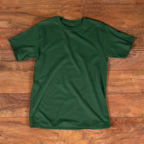 T Shirt Green Mockup Template Css Author