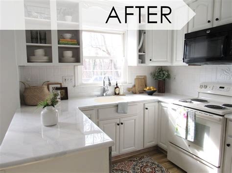 Diy Painting My Kitchen Countertops — Meredith Lynn Designs Kitchen