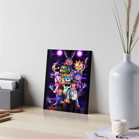 Fnaf Security Breach Poster Poster Art Board Print For Sale By
