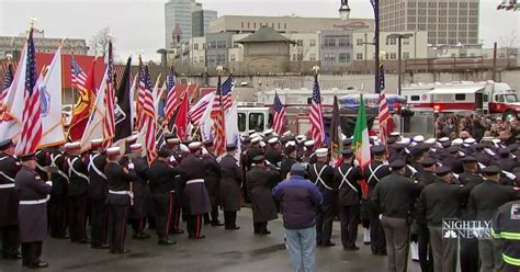 Thousands Line Up To Honor Firefighter Who Died Saving Others