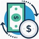 Icon Cash Flow Revenue Money Budget Gain