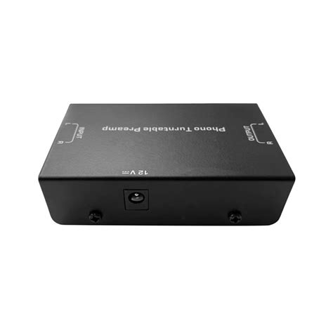 Fekete szín PP900 Phono lemezjátszó előerősítő Mini elektronikus