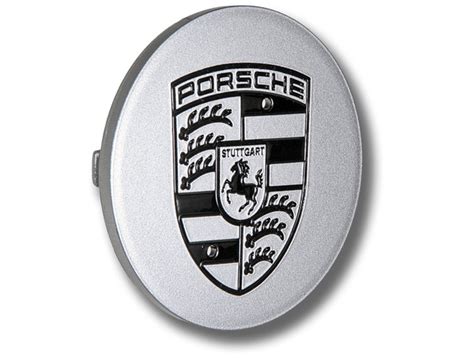 Center Cap Black Crest Suncoast Porsche Parts And Accessories