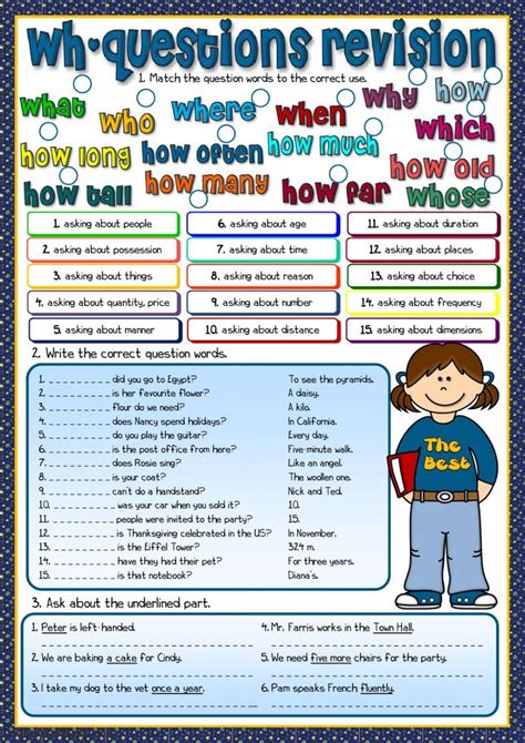 Wh Questions Interactive And Downloadable Worksheet You Can Do The