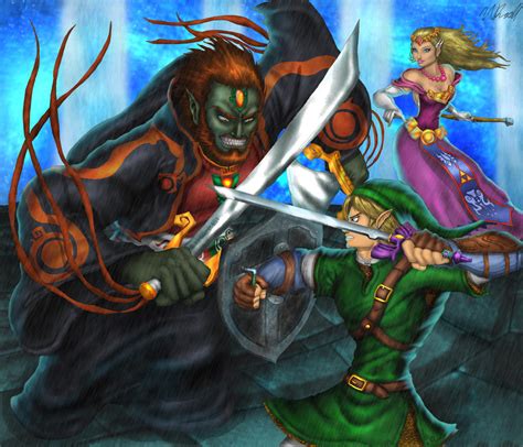 The Legend Of Zelda Wind Waker Ganondorf Battle By Tycony23 On