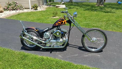 Chopper Bobber Ironhead Custom Harley Used Harley
