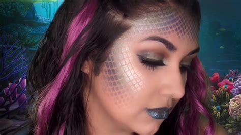 Under The Sea Mermaid Makeup Tutorial Youtube