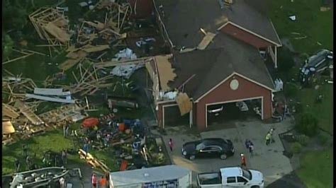 National Weather Service Crew Surveys Tornado Damage In