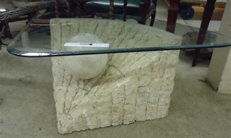 869.95 kb, 2000 x 2000. Art Stone & Ball Glass Top Coffee Table