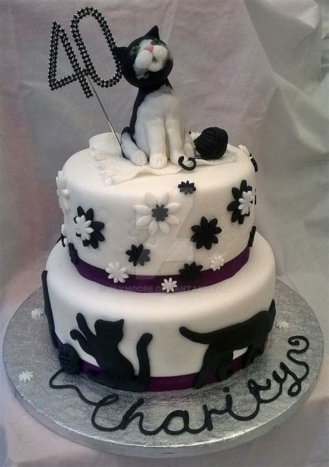 Cat Lovers Cake By Clvmoore On Deviantart