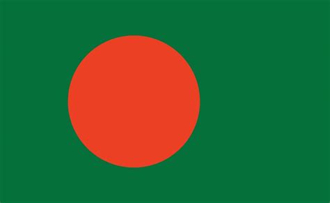 bangladesh national flag in exact proportions vector illustration 2036703 vector art at vecteezy