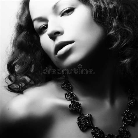 Beautiful Woman Portrait Stock Photo Image Of Beautiful 4676266